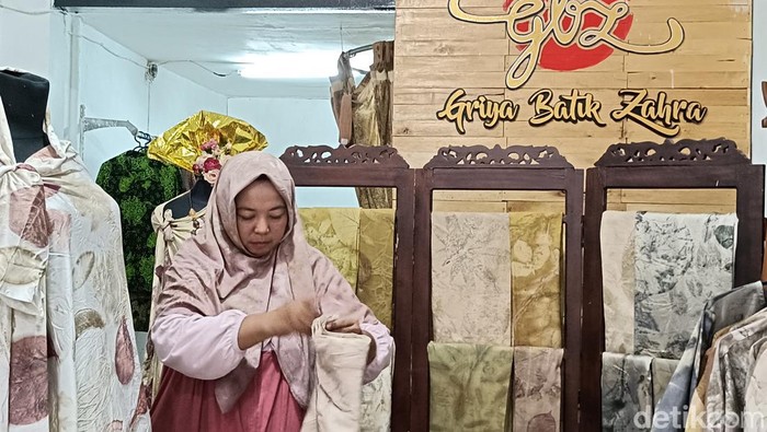 Batik ecoprint Probolinggo