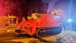 Damkar Pakai Robot Padamkan Api Gudang Peluru Kodam Jaya