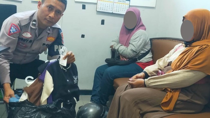 Dua pelaku pencurian baju di Kota Baju diamankan saat polisi