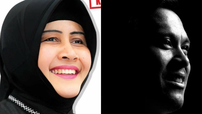 Indira Jusuf Ismail dan Andi Nurhaldin Nurdin Halid.