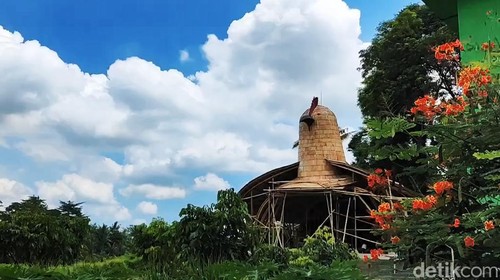 Kawasan desa Wisata Alas Arum di Desa Lodtunduh, Ubud, Gianyar, Bali, sebagai habitat keker Bali, Minggu (31/3/2024). (Putu Krista/detikBali).