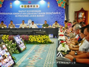 Puji Koordinasi Persiapan Angkutan Lebaran Jabar, Menhub: Senang, Kompak