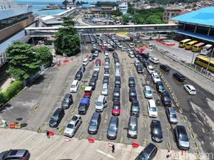 H-10 Lebaran, Sudah 24 Ribu Kendaraan Nyeberang ke Sumatera Via Merak