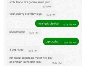 Kumpulan Chat Kocak Ojol dan Customer, Ada-ada Aja