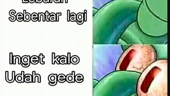 Makin besar, THR-nya makin sedikit. Foto: 1cak