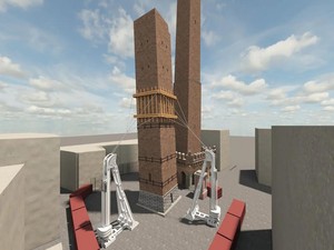 Menara Miring Lain Italia Mau Runtuh, Penyelamatannya Seperti Pisa