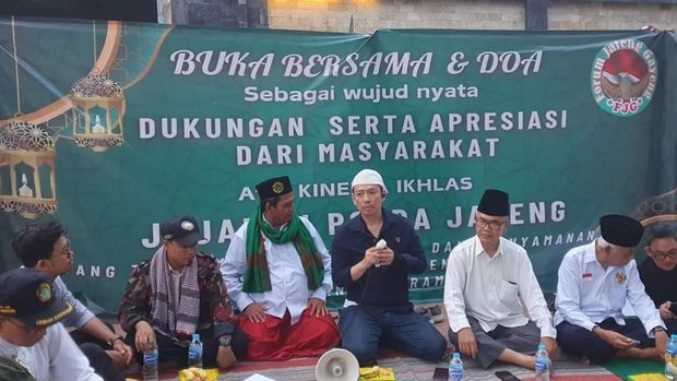 Momen 12 ormas datangi Polda Jateng apresiasi pemberantasan judi-prostitusi, Minggu (31/3/2024), Foto dok. tim Polda Jateng.