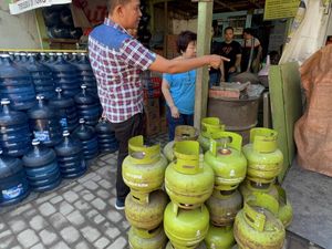 Polisi Sidak Distributor Elpiji dan Beras di Kota Kediri
