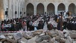 Suasana Berbuka Puasa di Masjid Umayyah Aleppo