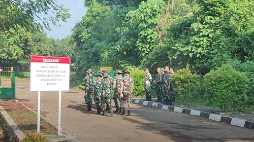 Situasi Terkini Gudang Munisi Daerah Kodam Jaya.
