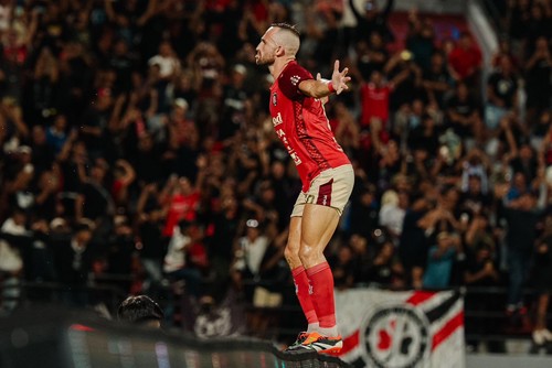 Striker Bali United Ilija Spasojevic. (Dok. Bali United Official)