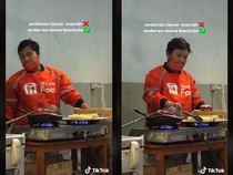 5 Driver Ojol Ini Ikut Masak di Dapur Untuk Siapkan Pesanan Pelanggan