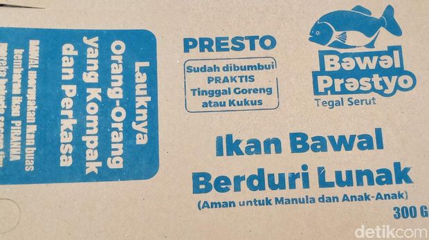 Bawal presto produksi Desa Kebondalem Lor, Kecamatan Prambanan, Klaten.