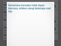 Transfer BI Fast di M-Banking BCA Eror!