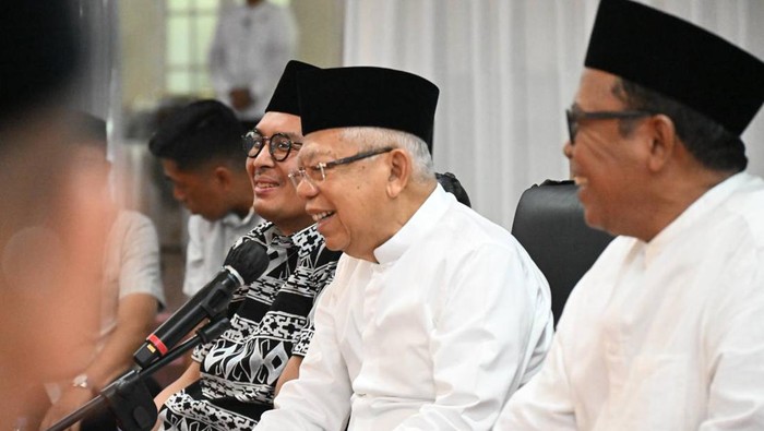 Ma'ruf Amin Gelar Buka Puasa Terakhir sebagai Wakil Presiden di Rumah Dinas