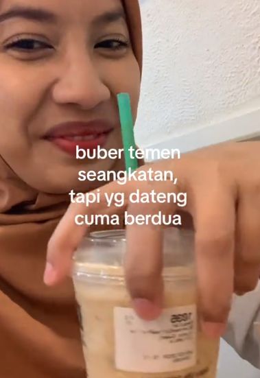 Hadiri Bukber Seangkatan, Netizen Ini Curiga Dicomblangi Teman