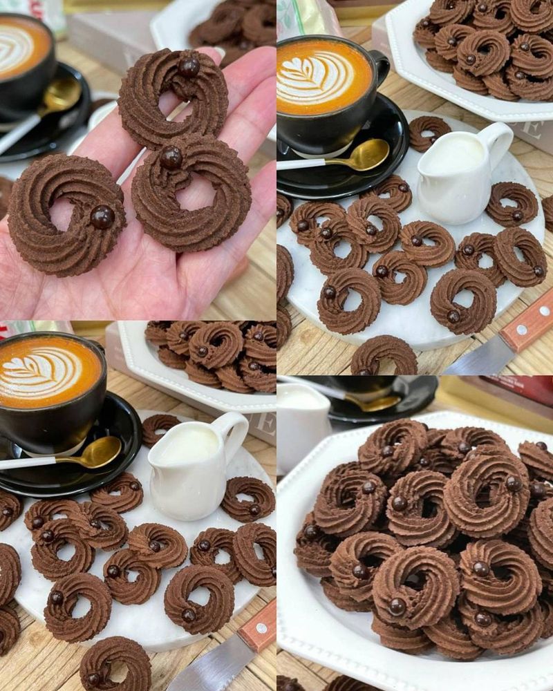 Cookies Sagu Coklat. (Dok. Instagram @meina83)