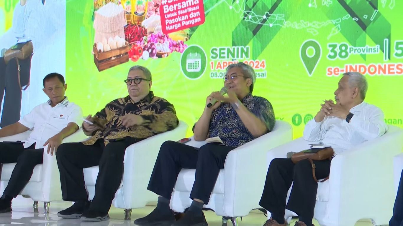 Dialog Apel Siaga Pengamanan Pasokan dan Harga Pangan Jelang Idulfitri 2024. (Tangkapan layar Bapanas)