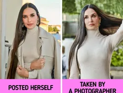 Foto Artis di Medsos Vs Jepretan Fotografer Bikin Melotot