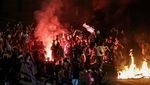 Foto Udara Demo Warga Israel Minta Benjamin Netanyahu Mundur