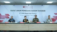 PT CIMB Niaga Auto Finance (CIMB Niaga Finance atau Perseroan) menggelar Rapat Umum Pemegang Saham (RUPST) yang dilaksanakan pada tanggal 1 April 2024 di Gedung Griya Niaga, Bintaro Sektor 7, Tangerang Selatan.  
