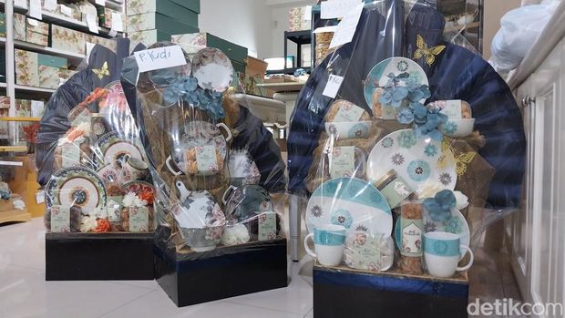 Hampers berbentuk Masjid Al Aqsa ramai dipesan jelang Lebaran