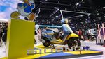 Lihat Lebih Dekat Wujud Honda Giorno+ Berbalut Warna dan Livery Donal Bebek