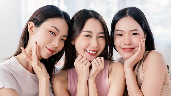 Ilustrasi wajah perempuan