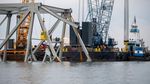 Jembatan Baltimore yang Ambruk Mulai Dibongkar, Begini Prosesnya