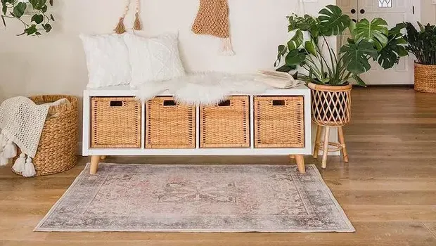 Karpet di area masuk rumah