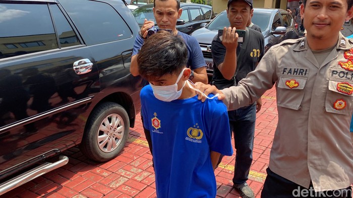Kasus pembunuhan istri oleh suami menggunakan obeng. (Muchamad Sholihin/detikcom)