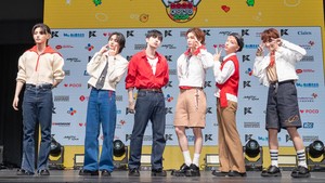 BOYNEXTDOOR bener-bener jadi diri sendiri di karpet merah KCON Hong Kong 2024. (Foto: dok. CJ ENM)