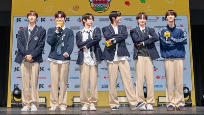 Boyband K-Pop di Karpet Merah KCON Hong Kong 2024