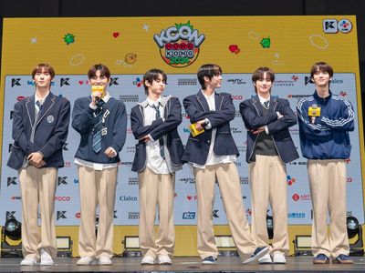 Boyband K-Pop di Karpet Merah KCON Hong Kong 2024