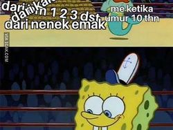 Meme Kocak Berburu THR Lebaran, Ayo Baris yang Rapi!