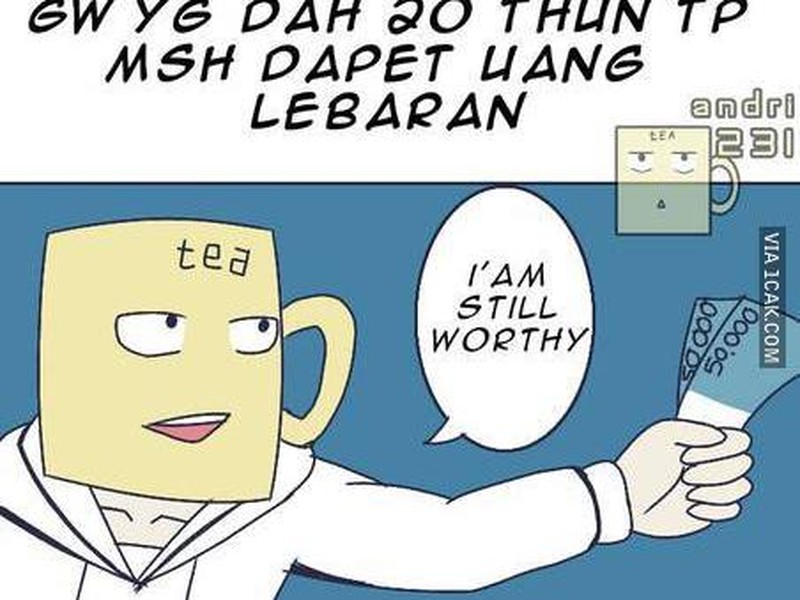 Pasti waktu kecil kamu merasakan serunya kegiatan berburu THR. Kalau sekarang sih sudah besar, jadinya kamu yang harus berbagi, hihi.