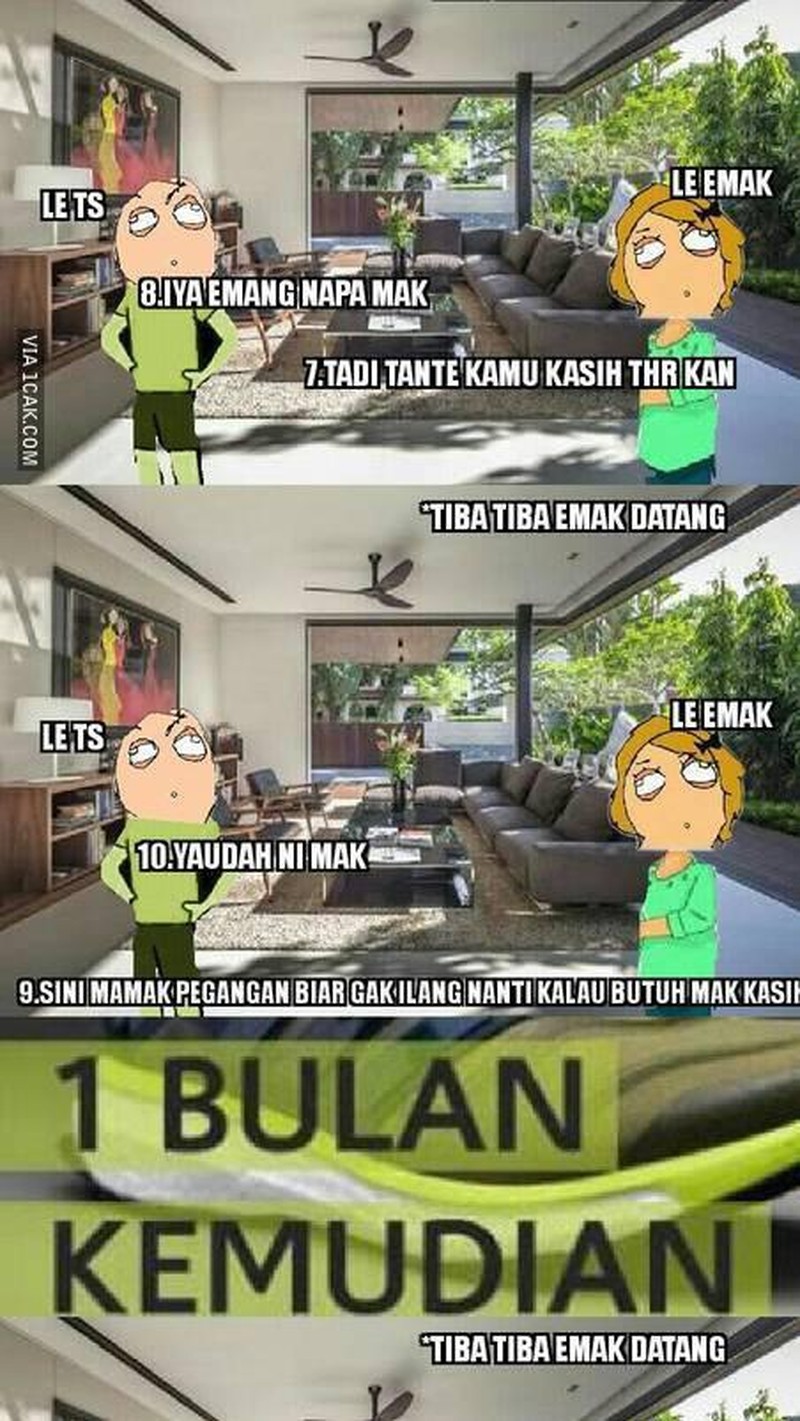 Pasti waktu kecil kamu merasakan serunya kegiatan berburu THR. Kalau sekarang sih sudah besar, jadinya kamu yang harus berbagi, hihi.