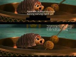 Meme Kocak Berburu THR Lebaran, Ayo Baris yang Rapi!