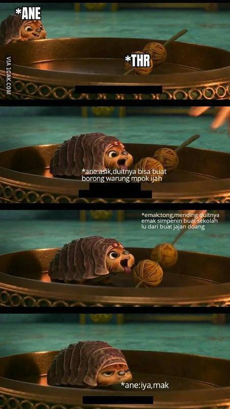 Pasti waktu kecil kamu merasakan serunya kegiatan berburu THR. Kalau sekarang sih sudah besar, jadinya kamu yang harus berbagi, hihi.