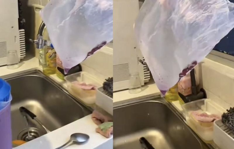 Ngeri! Es Buat Buka Puasa Ini Ternyata Berisi Bangkai Cicak