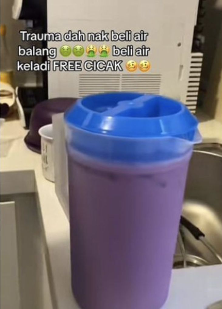 Ngeri! Es Buat Buka Puasa Ini Ternyata Berisi Bangkai Cicak