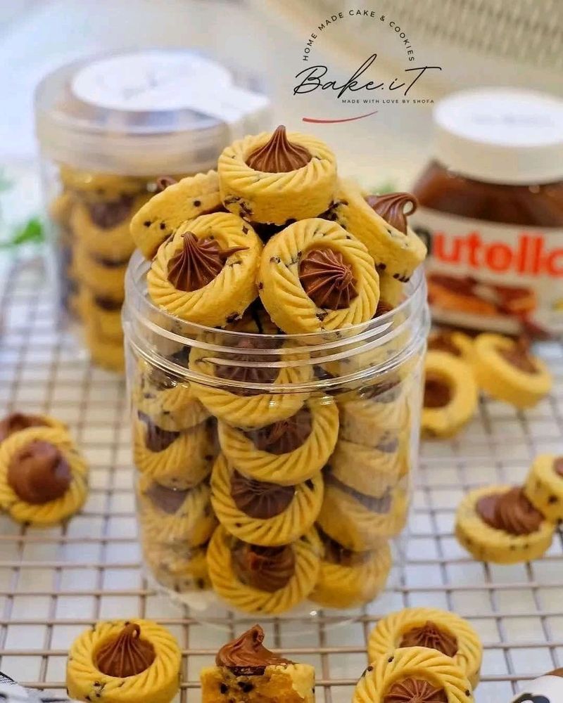 Nutella Tart Cookies. (Dok. Instagram @resepcemilangurih)