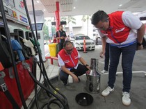 Pemantauan Kesiapan Stok BBM Jelang Lebaran