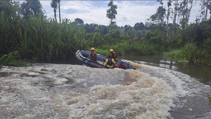 Tim SAR gabungan menghentikan pencarian Masari (35). Ia merupakan nelayan yang hilang diterkam buaya saat mancing di Kabupaten Bangka Selatan (Basel).