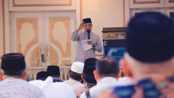 Pj Wali Kota Muflihun saat silaturahmi malam tadi (Dok Diskominfotik Pekanbaru)