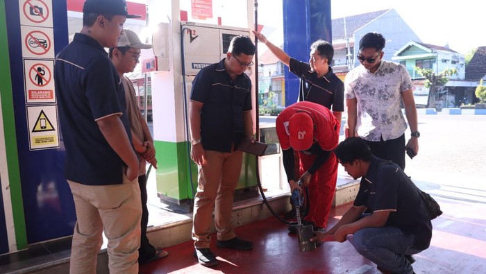 Polisi di Ponorogo cek stok BBM
