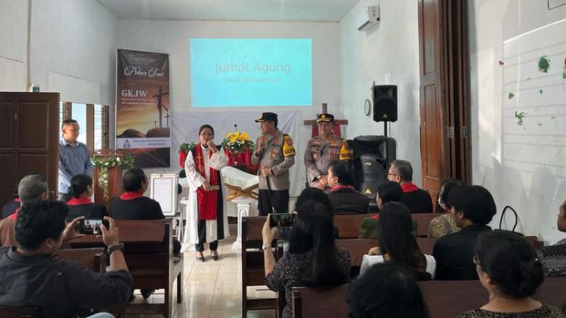 polres probolinggo pengamaman paskah