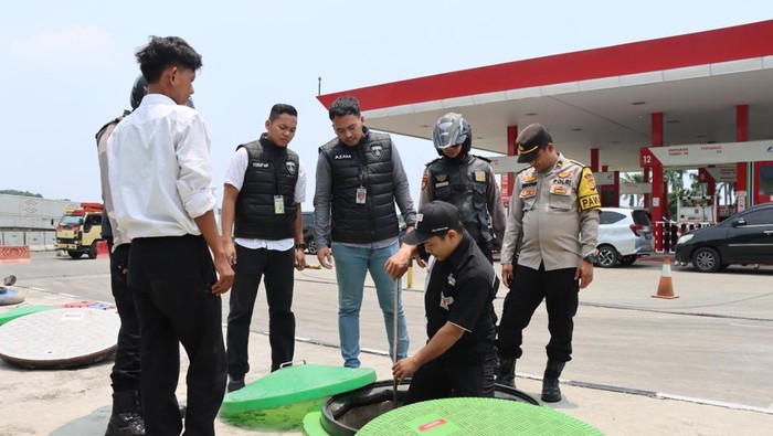 Polresta Bandara Soekarno-Hatta memastikan stok BBM menjelang mudik aman.