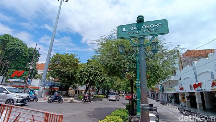 Suasana di Malioboro Jogja, Senin (1/4/2024)