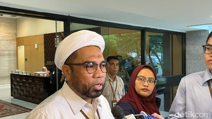 Tenaga Ahli Kantor Staf Presiden (KSP) Ali Mochtar Ngabalin (Eva Safitri/detikcom)